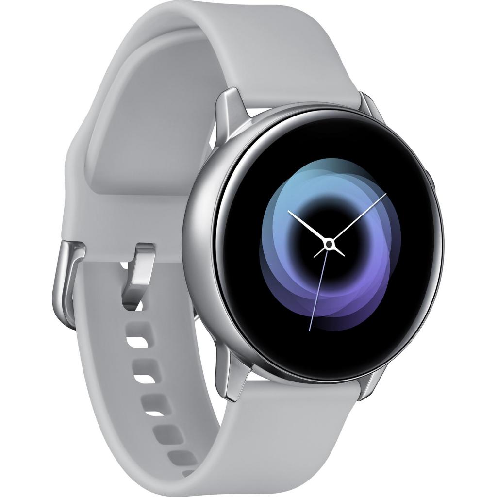 Смарт-часы Samsung SM-R500 (Galaxy Watch Active) Silver (SM-R500NZSASEK) изображение 3