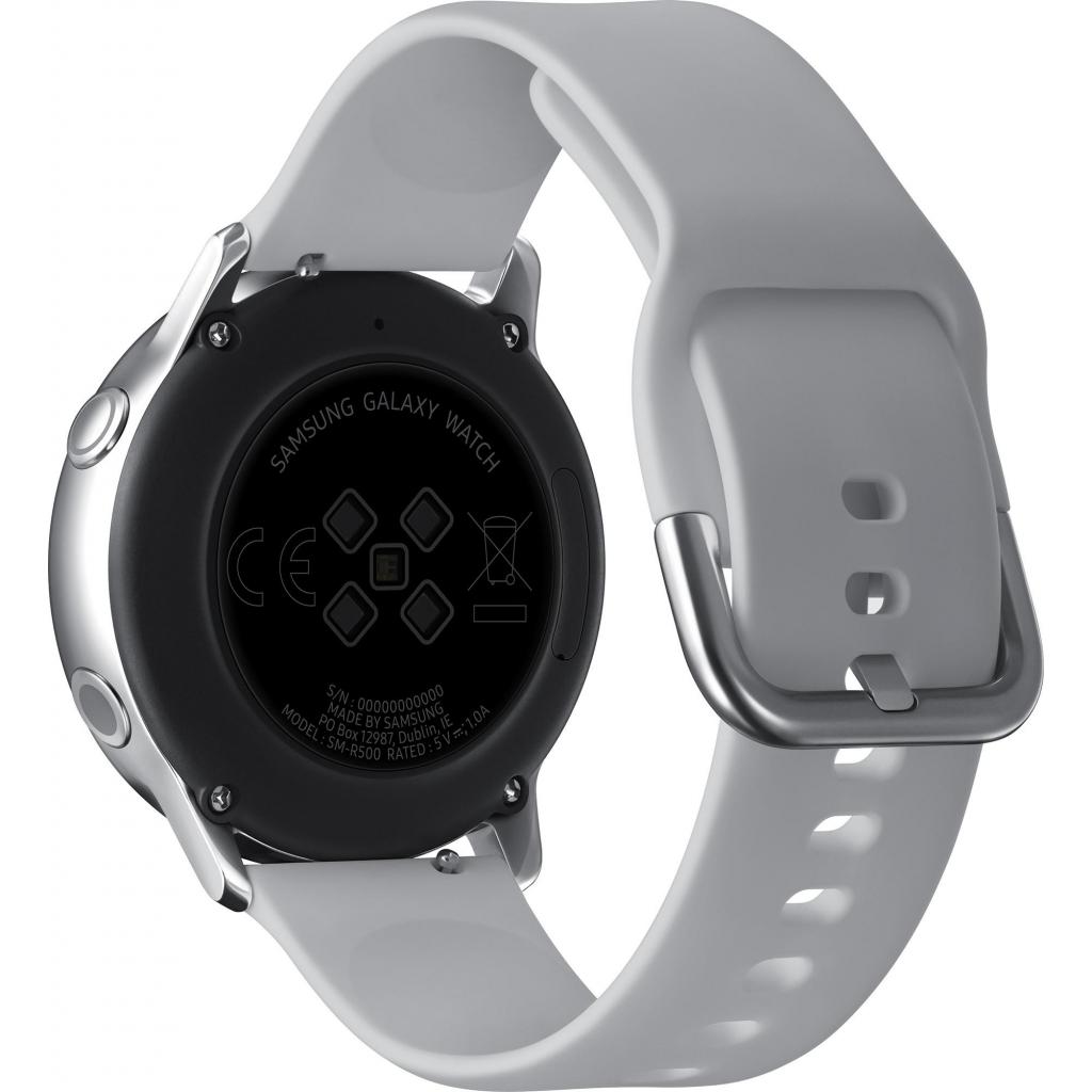 Смарт-часы Samsung SM-R500 (Galaxy Watch Active) Silver (SM-R500NZSASEK) изображение 4