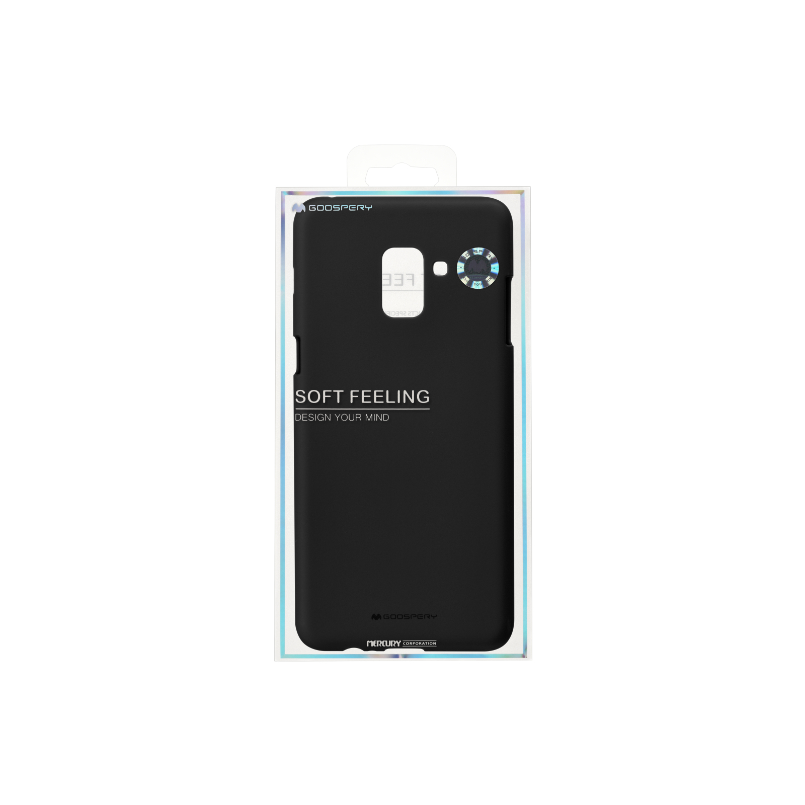Чехол для мобильного телефона Goospery Samsung Galaxy A8+ (A730) SF Jelly Black (8809550413511) изображение 3