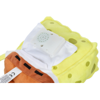 Мягкая игрушка Sponge Bob Exsqueeze Me Plush SpongeBob Fart со звуком (EU690902) изображение 3