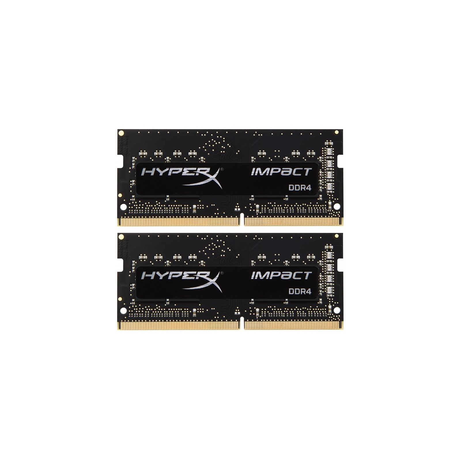 Модуль пам'яті для ноутбука SoDIMM DDR4 16GB (2x8GB) 2666 MHz HyperX Impact Kingston Fury (ex.HyperX) (HX426S15IB2K2/16)
