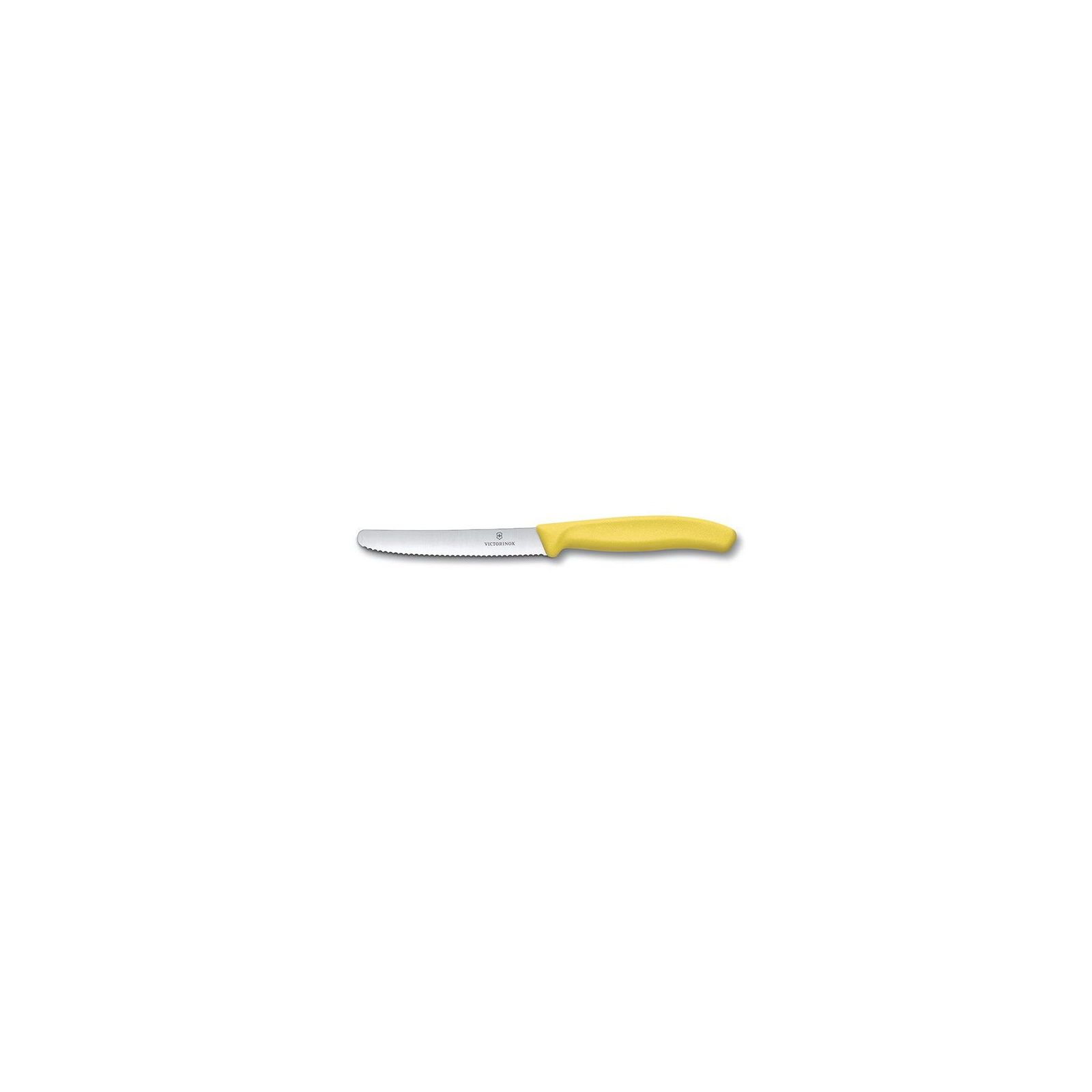 Набір ножів Victorinox SwissClassic 11см, 2шт. в блистере, волнистое лезвие,желтые (6.7836.L118B) зображення 2