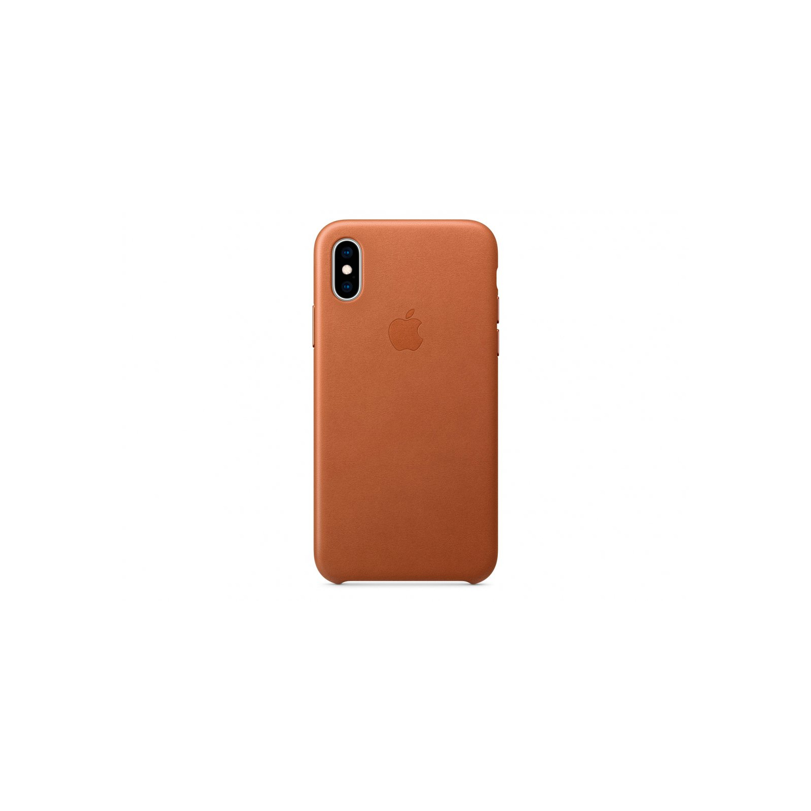 Чехол для мобильного телефона Apple iPhone XS Leather Case - Saddle Brown, Model (MRWP2ZM/A) изображение 2