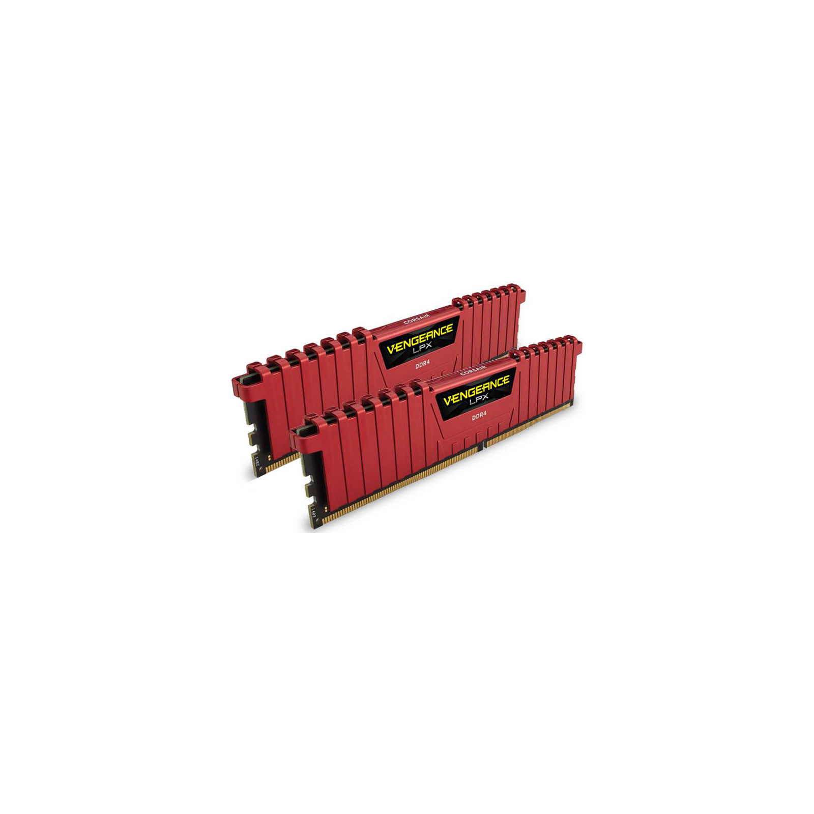 Модуль памяти для компьютера DDR4 32GB (2x16GB) 2666 MHz Vengeance LPX Red Corsair (CMK32GX4M2A2666C16R) изображение 3