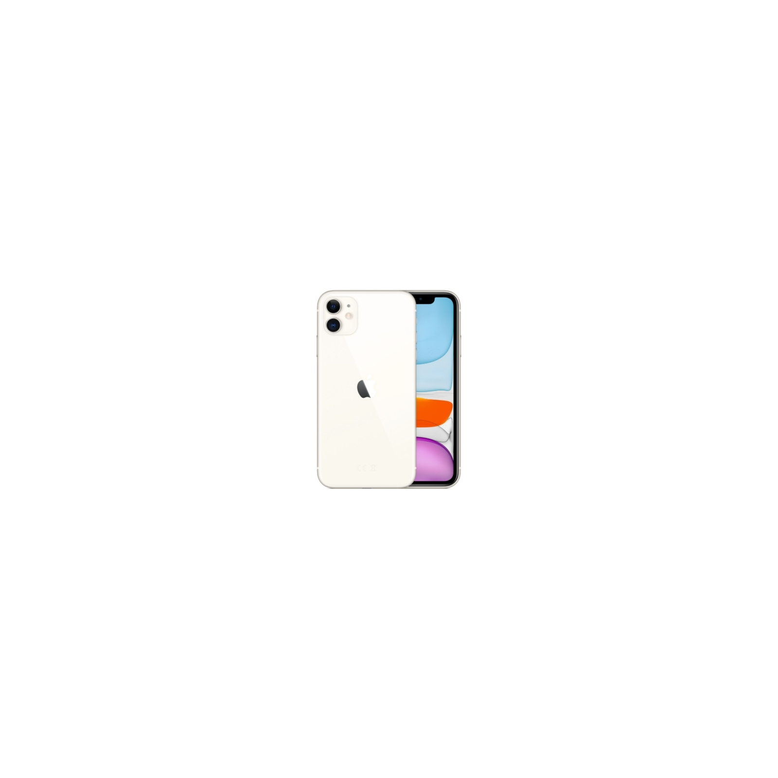 Мобильный телефон Apple iPhone 11 64Gb White (MHDC3) изображение 2