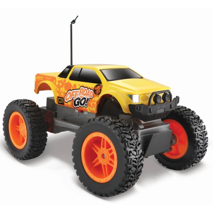 Радиоуправляемая игрушка Maisto Off Road Go Желтый (81762 yellow)