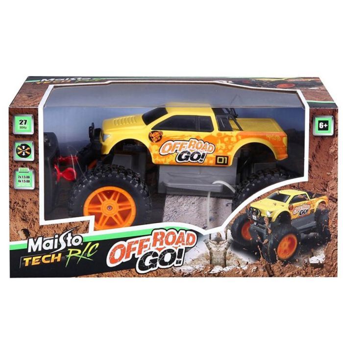 Радиоуправляемая игрушка Maisto Off Road Go Желтый (81762 yellow) изображение 3