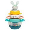 Развивающая игрушка Taf Toys пирамидка Кролик коллекция Полярное сияние (12445)