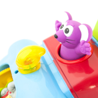 Каталка Kiddieland Слон-Циркач со светом и звуком (укр) (058297) изображение 5
