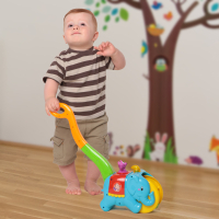 Каталка Kiddieland Слон-Циркач со светом и звуком (укр) (058297) изображение 7