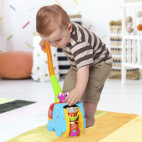 Каталка Kiddieland Слон-Циркач со светом и звуком (укр) (058297) изображение 8