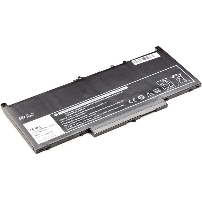 Аккумулятор для ноутбука DELL Latitude E7270 (J60J5) 7.6V 7200mAh PowerPlant (NB441143) изображение 2