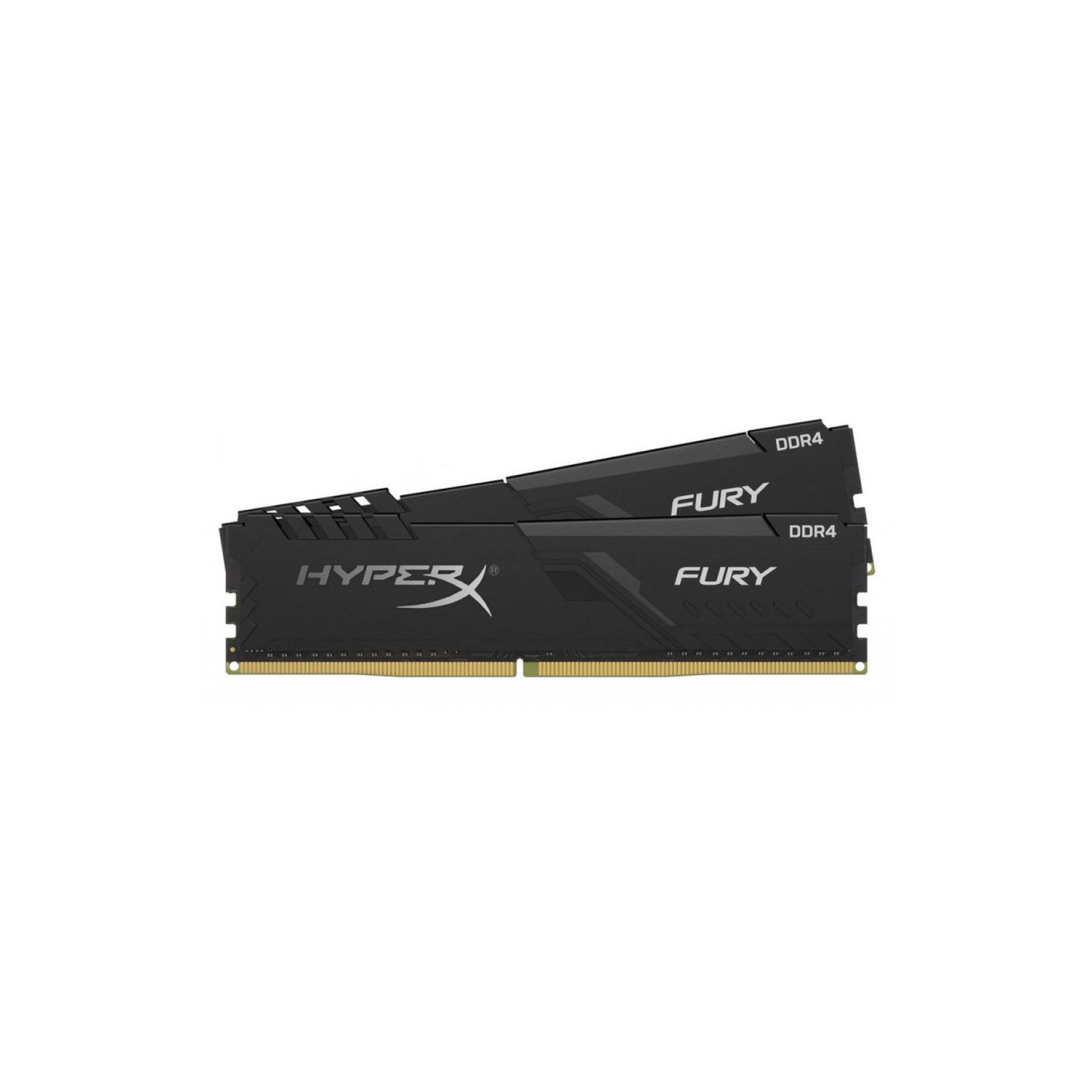 Модуль пам'яті для комп'ютера DDR4 32GB (2x16GB) 2400 MHz HyperX FURY Black Kingston Fury (ex.HyperX) (HX424C15FB3K2/32) зображення 2