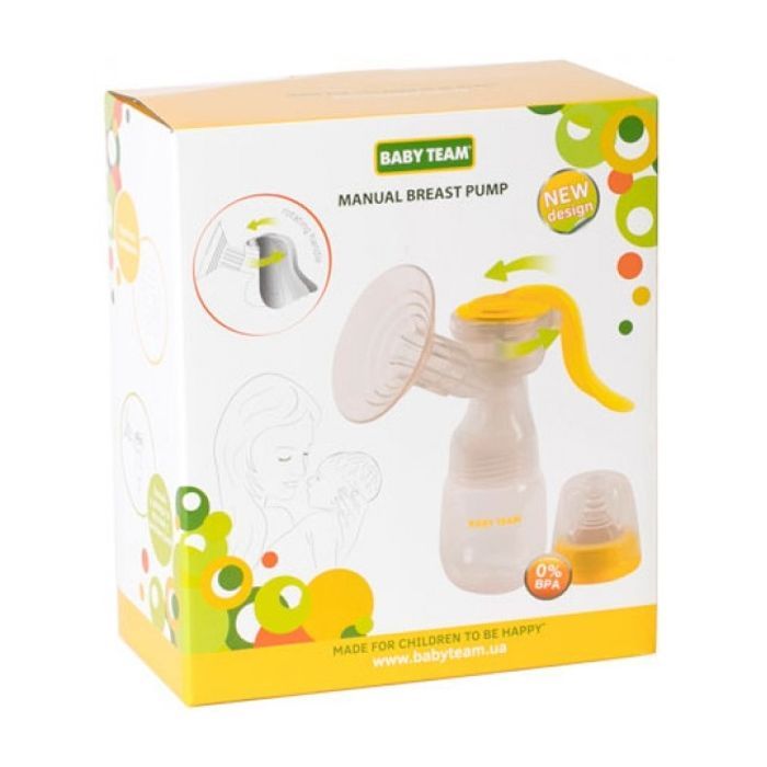 Молокоотсос Baby Team Механический (0010) изображение 4