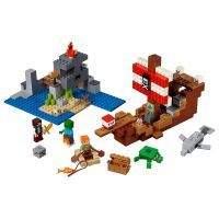 Конструктор LEGO MINECRAFT Приключения на пиратском корабле 386 деталей (21152) изображение 2