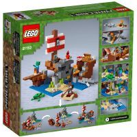 Конструктор LEGO MINECRAFT Приключения на пиратском корабле 386 деталей (21152) изображение 5