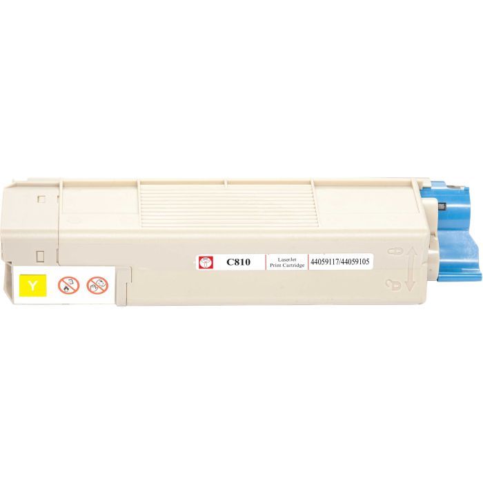 Тонер-картридж BASF OKI C5650/5750 Yellow 43872305/43872321 (KT-C5650Y) изображение 2