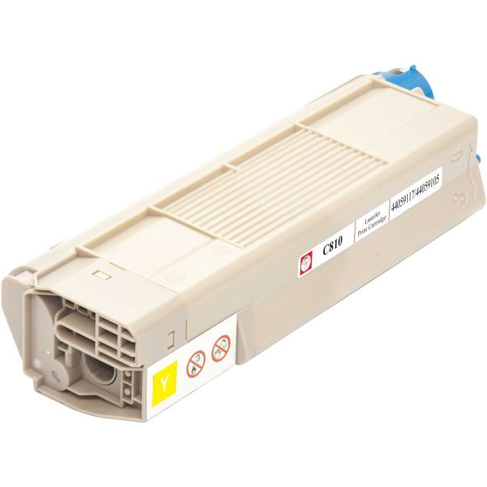 Тонер-картридж BASF OKI C5650/5750 Yellow 43872305/43872321 (KT-C5650Y) изображение 3