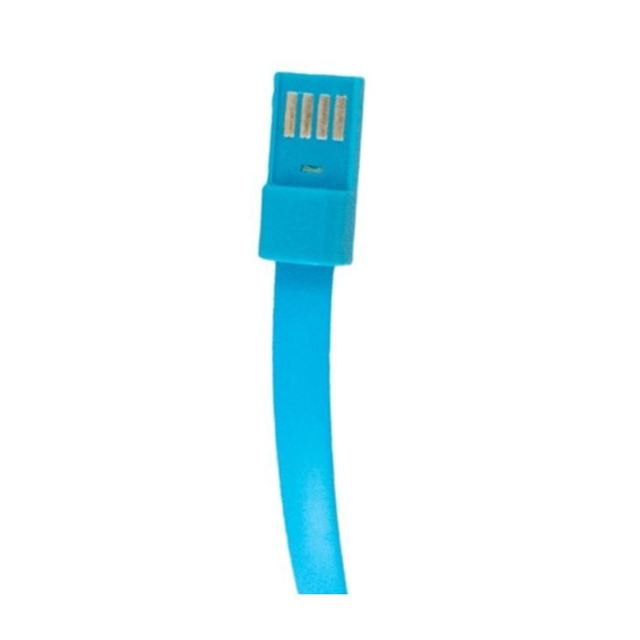 Дата кабель USB 2.0 AM to Micro 5P 0.2m браслет white Extradigital (KBU1781) зображення 3