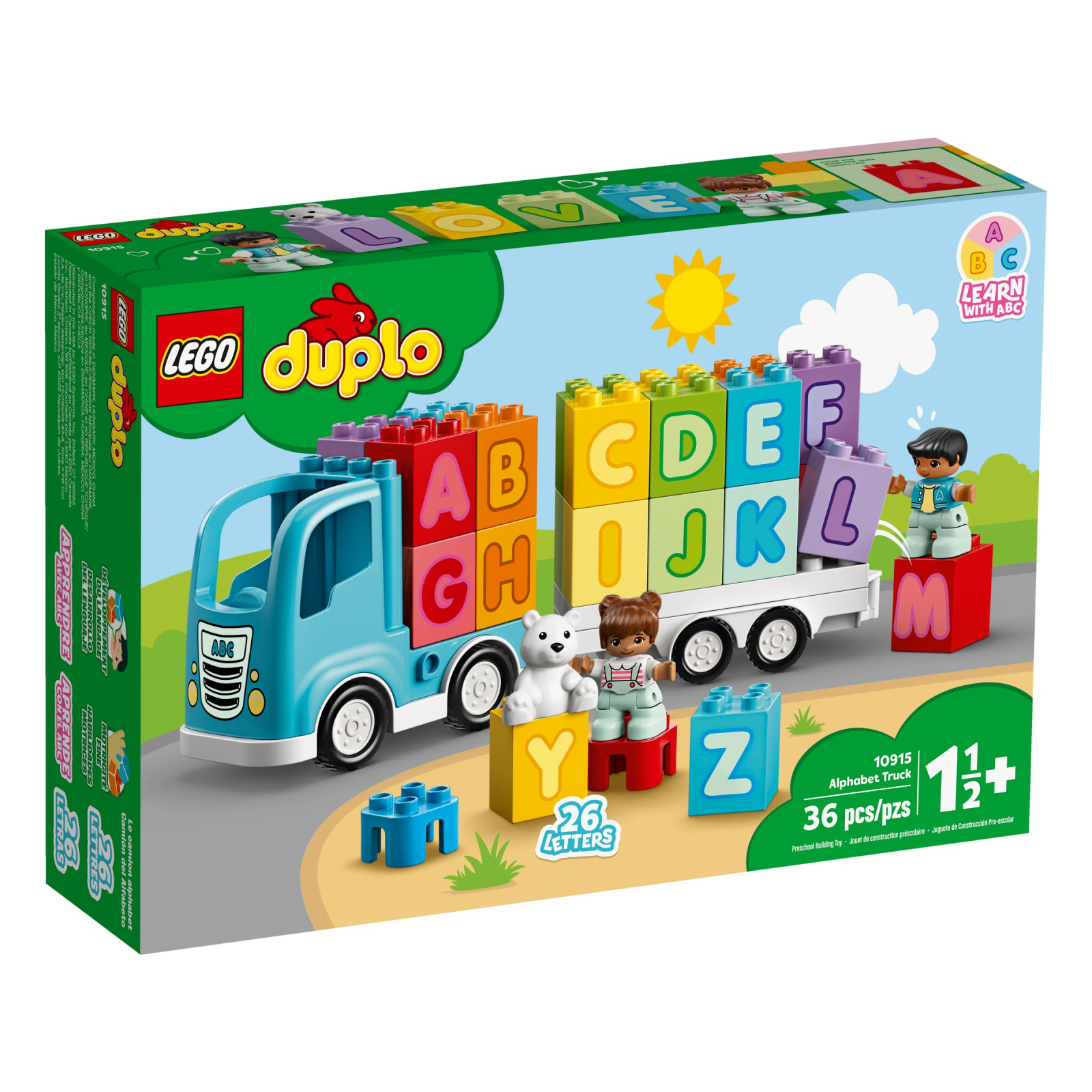 Конструктор LEGO Вантажівка з буквами (10915)