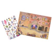 Набір для творчості Scribble down Перевідні наклейки Школа магії (SD/05) зображення 2