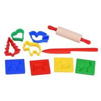Набор для творчества Becks Plastilin Набор пластилина 10 цветов с аксессуарами для лепки (B100338) изображение 4
