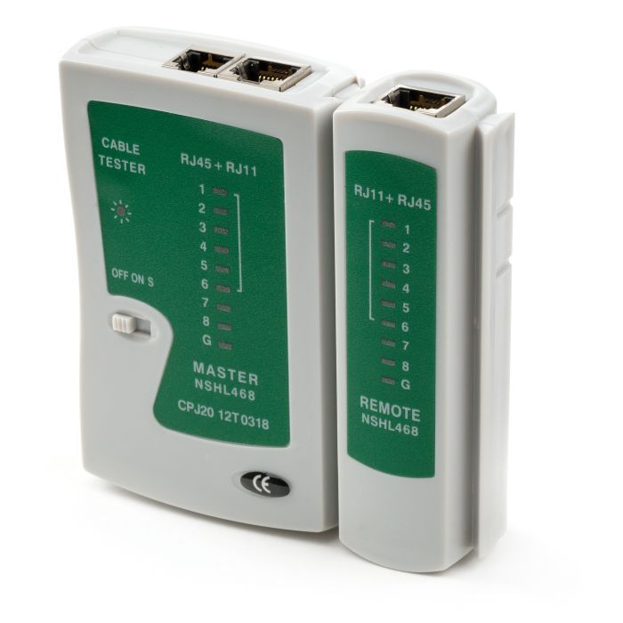 Тестер кабельний Vinga RJ-45/RJ-11 (VCPTT1145) зображення 3