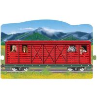 Пазл Melissa&Doug Мега , 4 в 1 "Поїзд", 96 елементів (MD8910) зображення 3