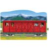 Пазл Melissa&Doug Мега , 4 в 1 "Поїзд", 96 елементів (MD8910) зображення 3