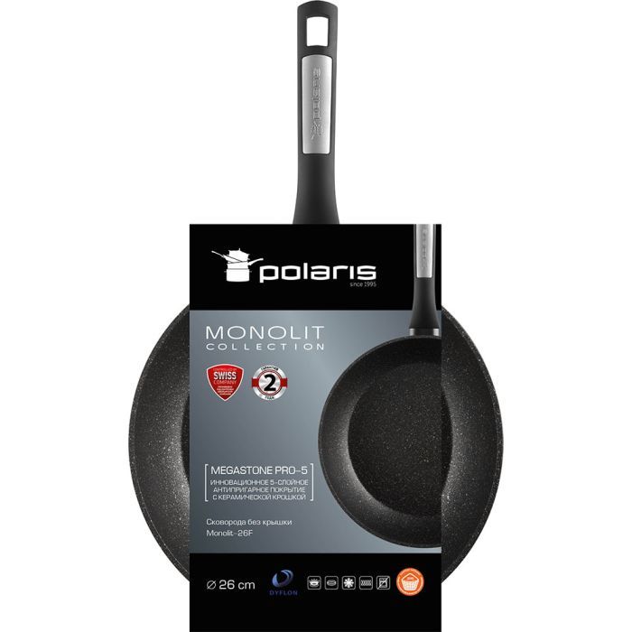Сковорода Polaris Monolit 24 см (Monolit-24F) изображение 8