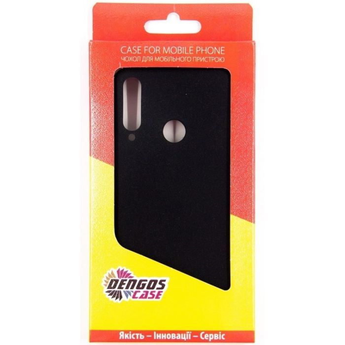 Чохол до мобільного телефона Dengos Carbon Huawei Y6p, black (DG-TPU-CRBN-78) (DG-TPU-CRBN-78) зображення 3