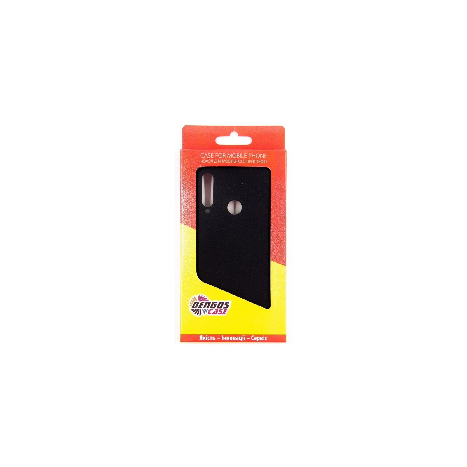 Чохол до мобільного телефона Dengos Carbon Huawei Y6p, black (DG-TPU-CRBN-78) (DG-TPU-CRBN-78) зображення 3