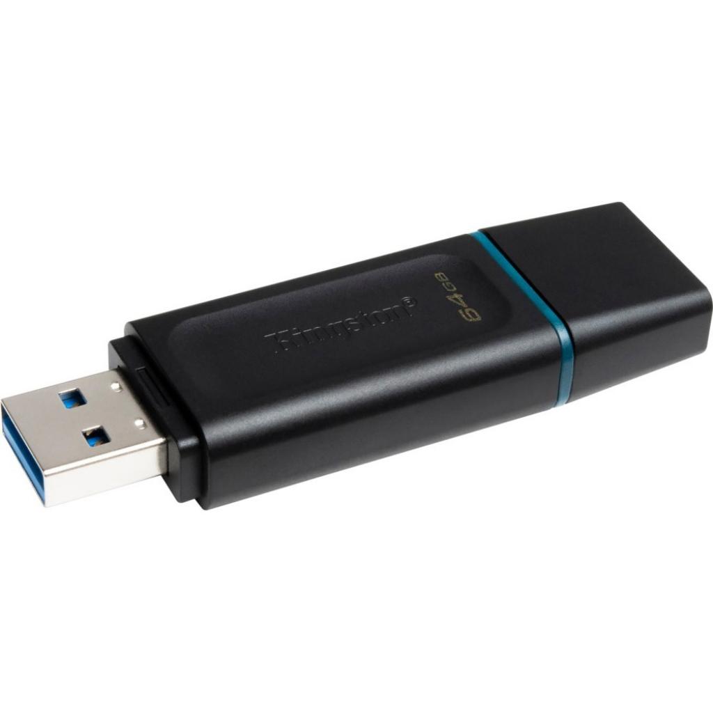 USB флеш накопитель Kingston 2x64GB DT Exodia Black+Blue USB 3.2 (DTX/64GB-2P) изображение 4