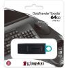 USB флеш накопитель Kingston 64GB DataTraveler Exodia Black/Teal USB 3.2 (DTX/64GB) изображение 5