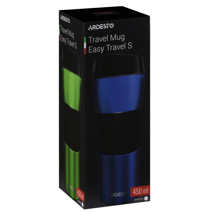 Термокружка Ardesto Easy Travel S 450 мл Green (AR2645STG) зображення 7