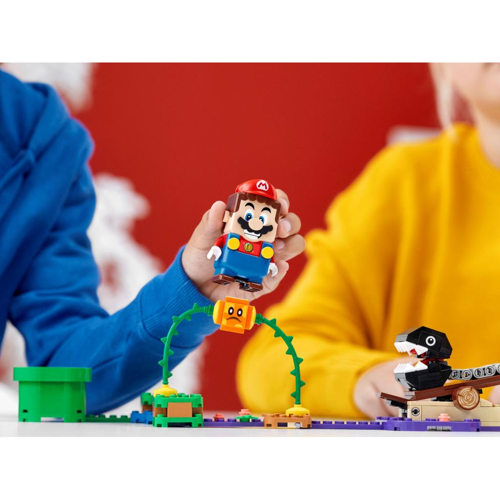 Конструктор LEGO Super Mario Встреча в джунглях с Кусакой на цепи. Дополнител (71381) изображение 10