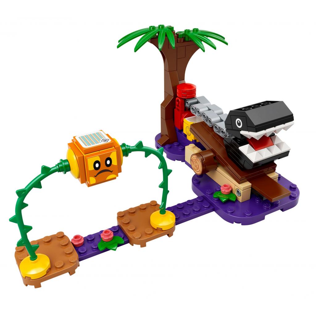 Конструктор LEGO Super Mario Встреча в джунглях с Кусакой на цепи. Дополнител (71381) изображение 2