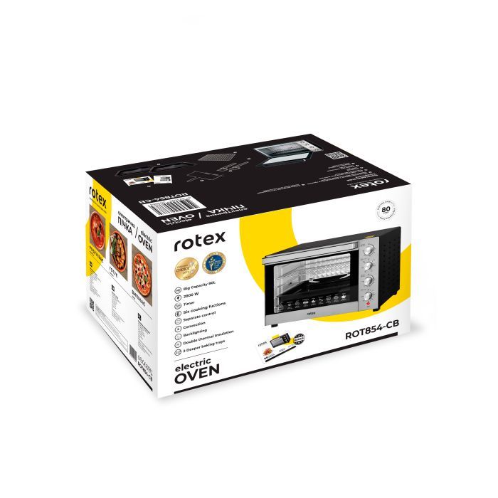 Электропечь Rotex ROT854-CB изображение 12