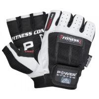 Photos - Gym Gloves Power System Рукавички для фітнесу  Fitness PS-2300 Black/White XS (PS-2300 