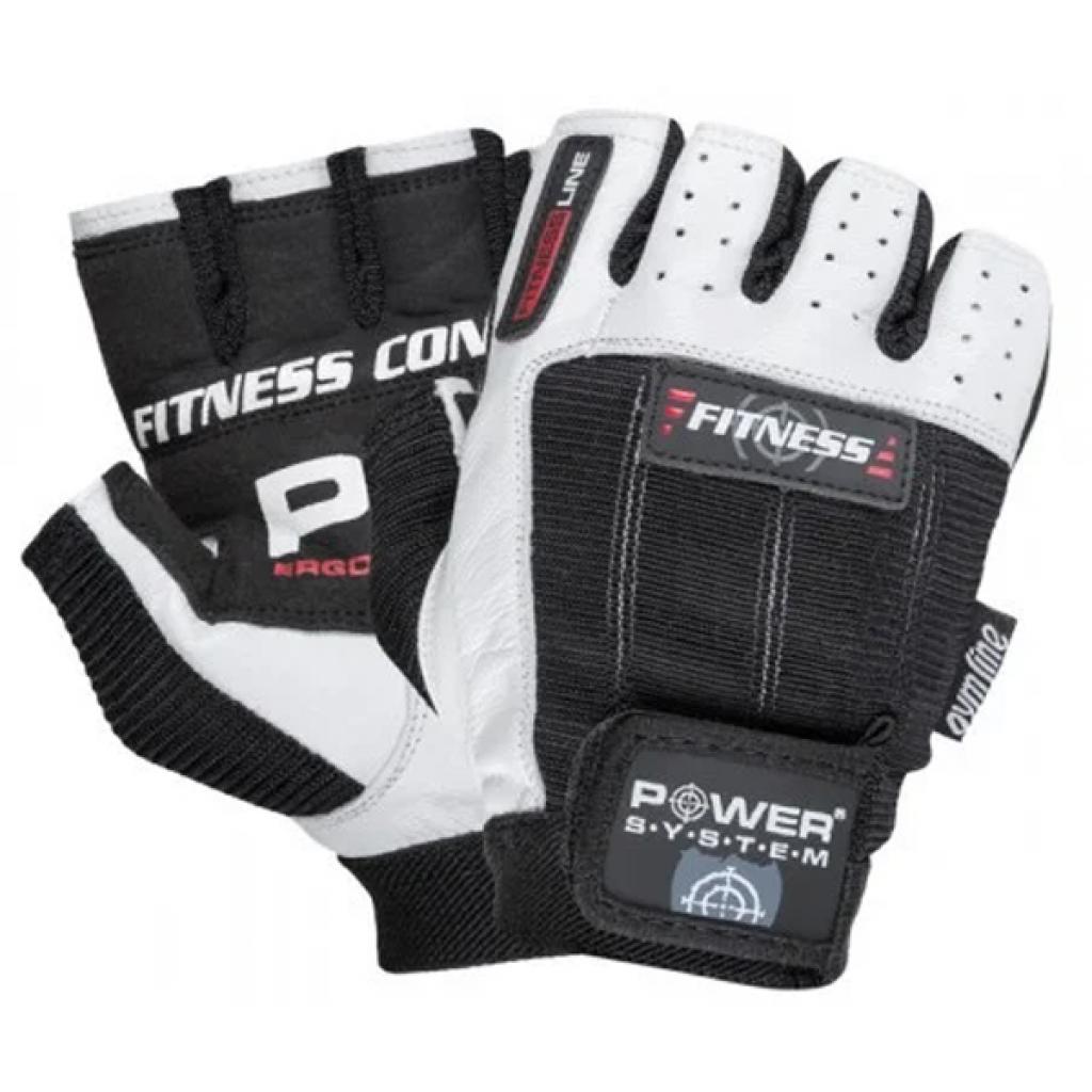 Рукавички для фітнесу Power System Fitness PS-2300 Grey/White S (PS-2300_S_Grey-White)