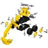 Конструктор Diy Spatial Creativity Экскаватор (CJ-1614166) изображение 4