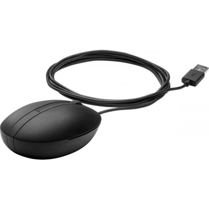 Мишка HP Wired Desktop 320M USB Black (9VA80AA) зображення 3