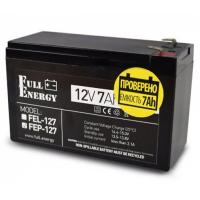 Фото - Батарея для ДБЖ Full Energy Батарея до ДБЖ  12В 7Ач  FEP-127 (FEP-127)