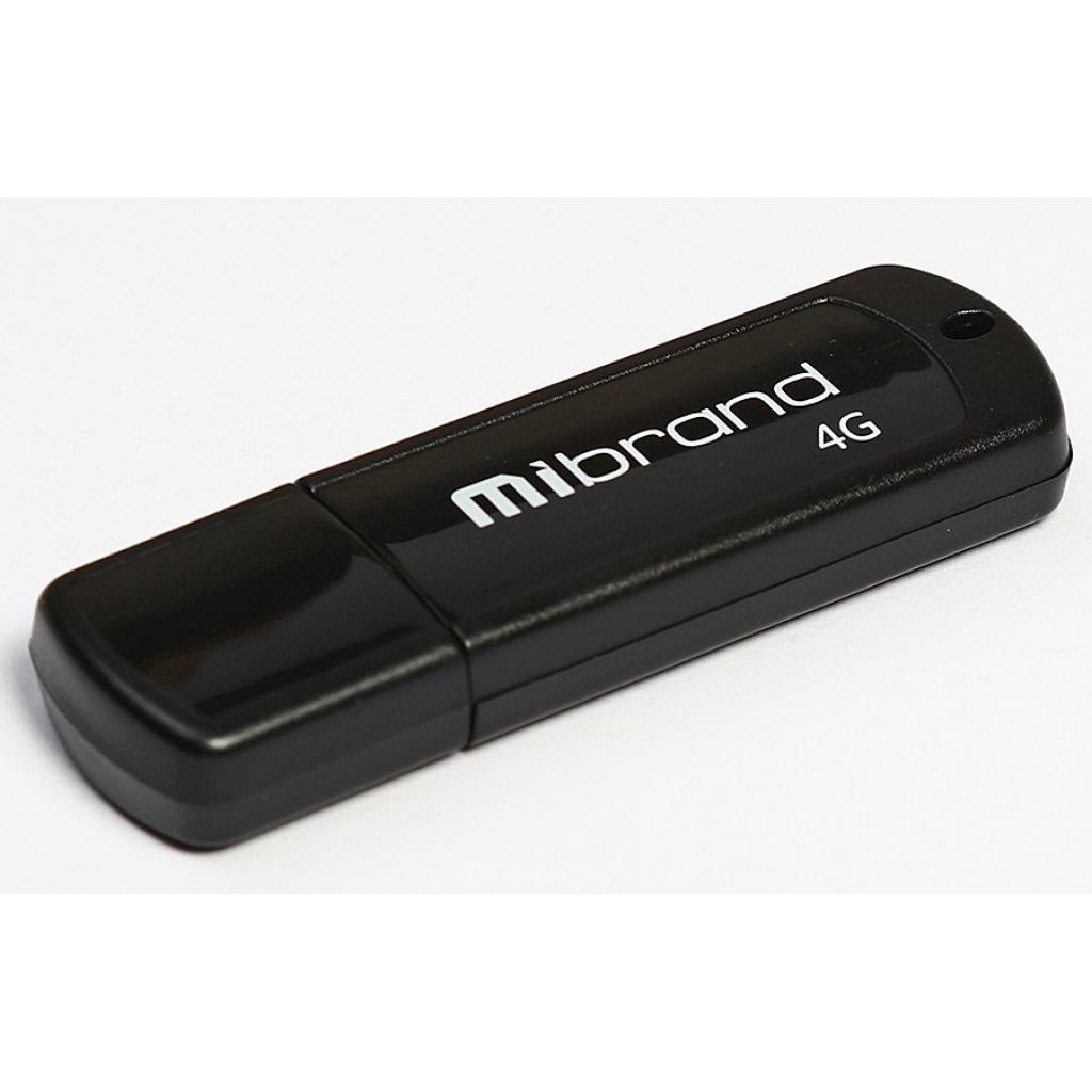 USB флеш накопитель Mibrand 16GB Grizzly Black USB 2.0 (MI2.0/GR16P3B)
