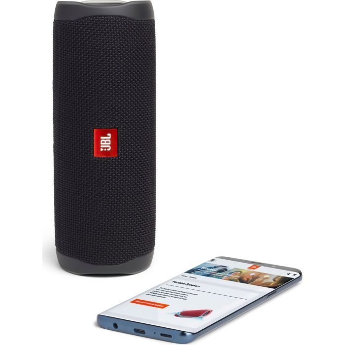 Акустическая система JBL Flip 5 Black (JBLFLIP5BLKEU) изображение 6