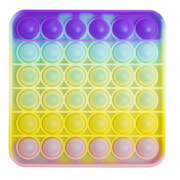 Антистресс Sibelly антистресс Pop It Square Glow in Dark (SB-PPIT-SQL-GD)