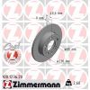 Тормозной диск ZIMMERMANN 100.1236.20