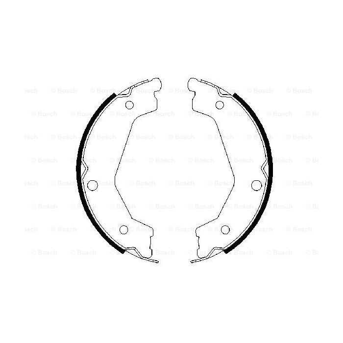 Гальмівні колодки Bosch 0 986 487 708 зображення 5