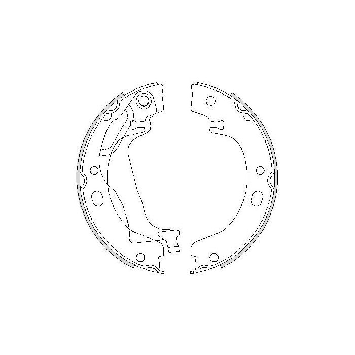 Гальмівні колодки REMSA 4753.00