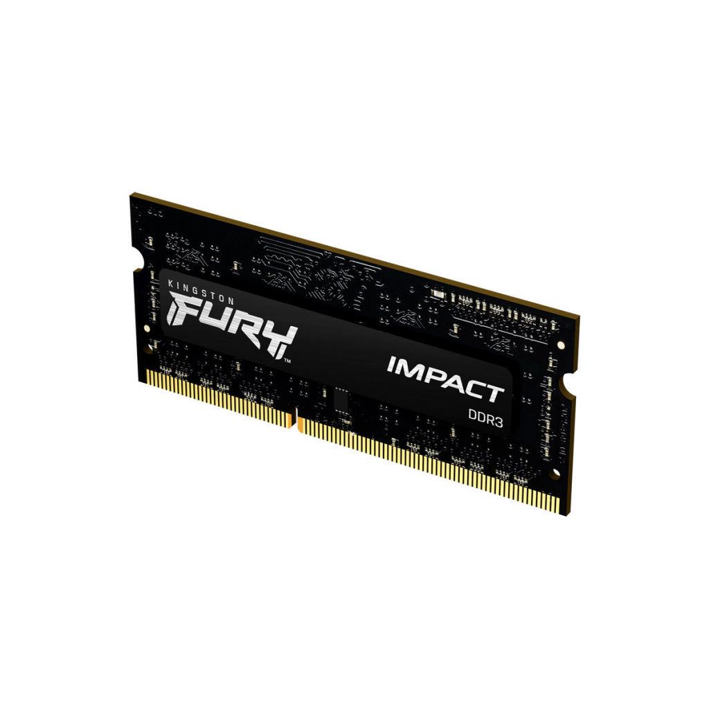 Модуль пам'яті для ноутбука SoDIMM DDR3L 4GB 1600 MHz Fury Impact Kingston Fury (ex.HyperX) (KF316LS9IB/4)